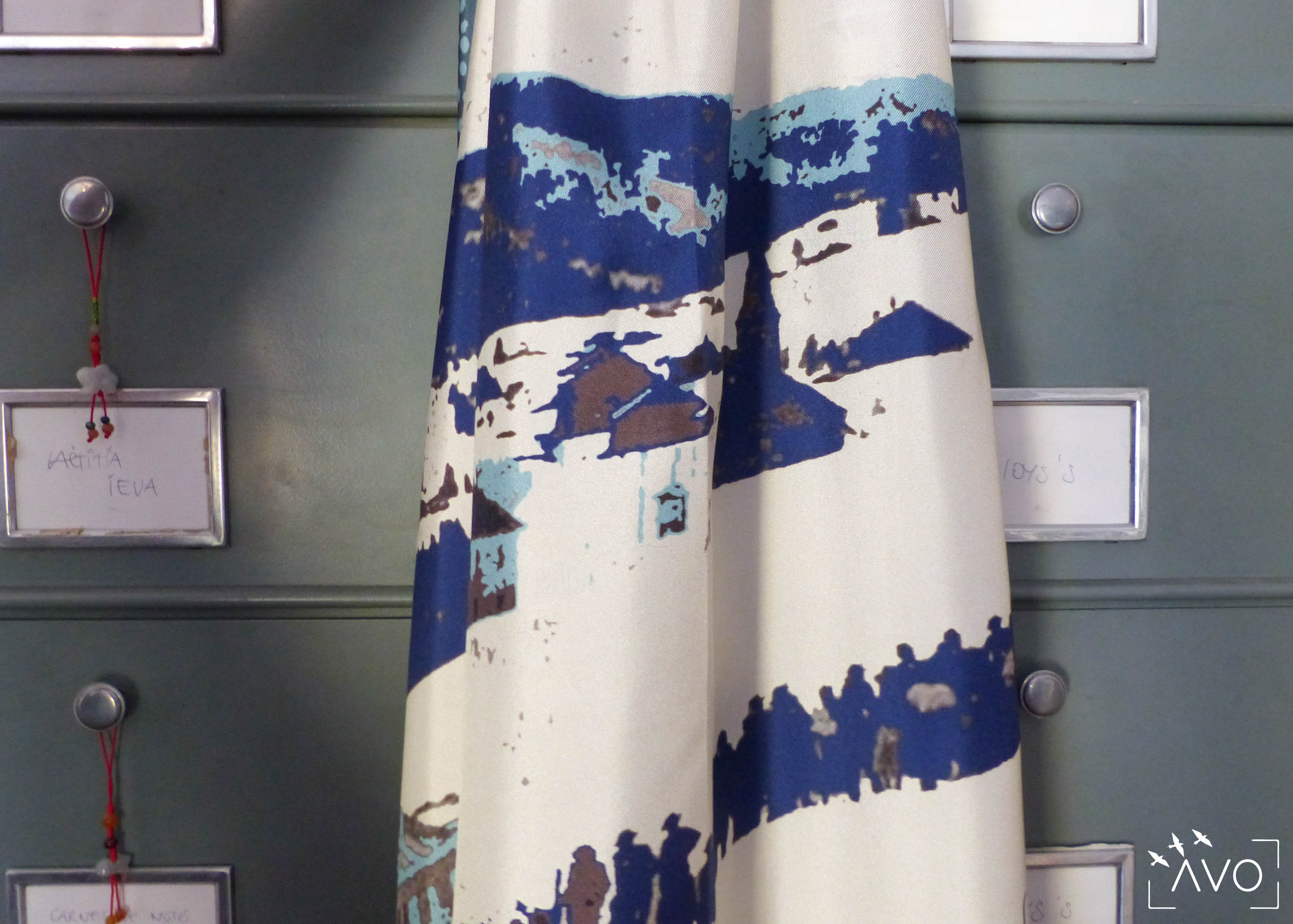 lso créations foulards lyon soie détail histopire poésie couleur ski1